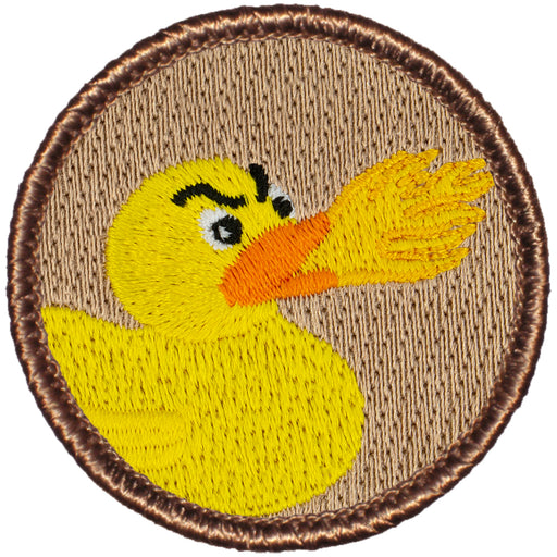 Flame Breathing Rubber Ducky Patrol Patch