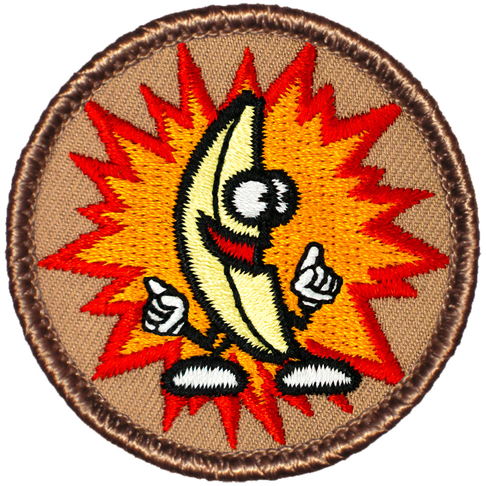 Exploding Bannan Dancing Banana Patrol Patch - Exploding β Eagle Peak Store