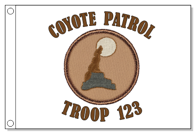 Coyote Patrol Flag