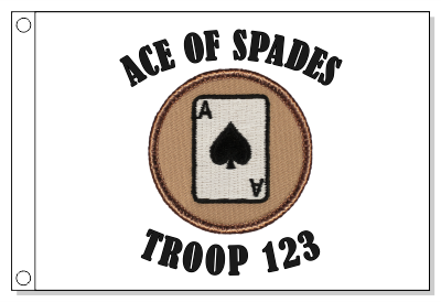 Ace of Spades Patrol Flag