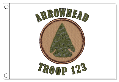 Arrowhead Patrol Flag