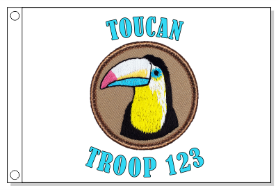 Toucan Patrol Flag