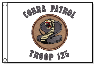 Cobra Patrol Flag