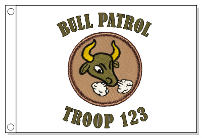 Bull Patrol Flag