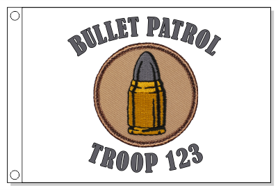 Bullet Patrol Flag