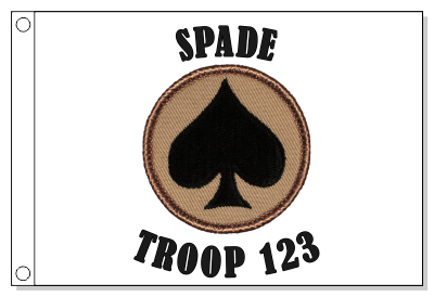Spade Patrol Flag