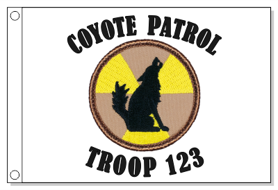 Nuclear Coyote Patrol Flag