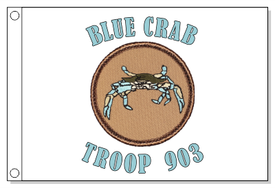 Crab - Maryland Blue Patrol Flag