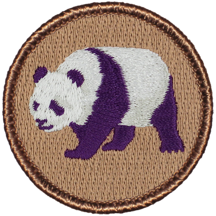 Panda - Purple Patrol Patch