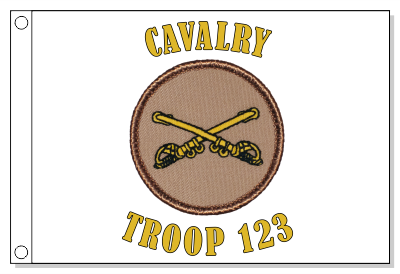 Cavalry Patrol Flag