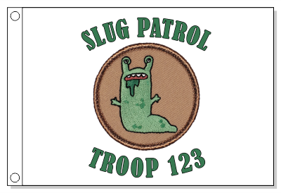 Slug Patrol Flag