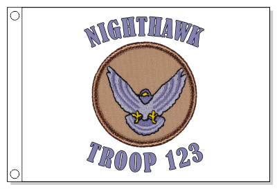 Nighthawk Patrol Flag