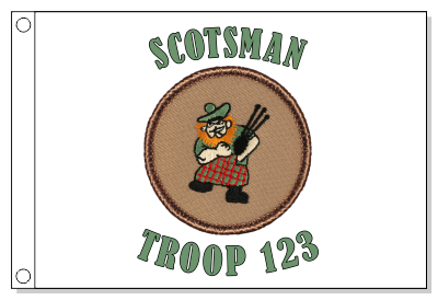 Scotsman Patrol Flag
