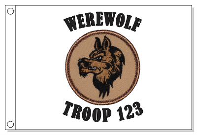 Werewolf Patrol Flag