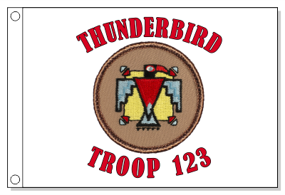 Thunderbird Patrol Flag