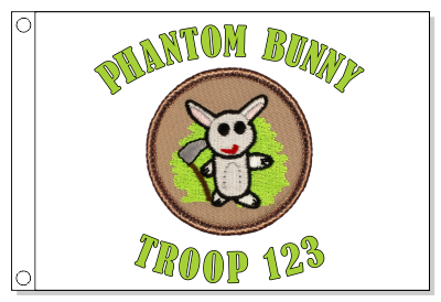 Phantom Bunny Patrol Flag