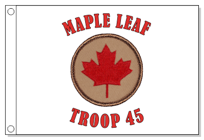 Maple Leaf Patrol Flag
