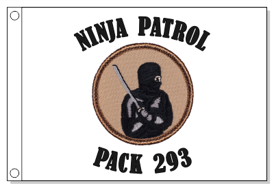 Ninja Patrol Flag