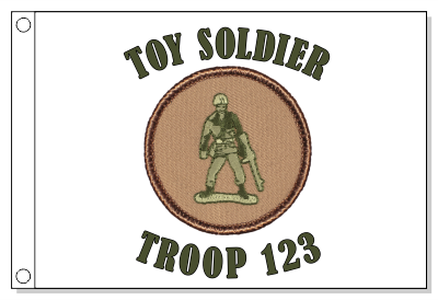 Toy Soldier Patrol Flag