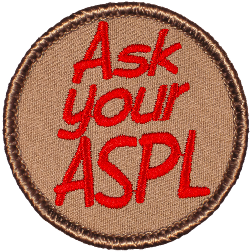 Ask Your ASPL Patrol Patch