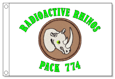 Rhino - Radioactive Patrol Flag