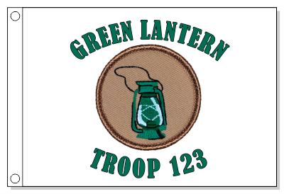 Green Lantern Patrol Flag