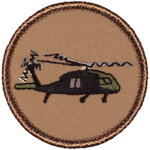 Blackhawk Helicopter Patrol Patch