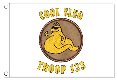 Cool Slug Patrol Flag
