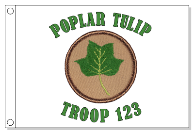 Poplar Tulip Patrol Flag