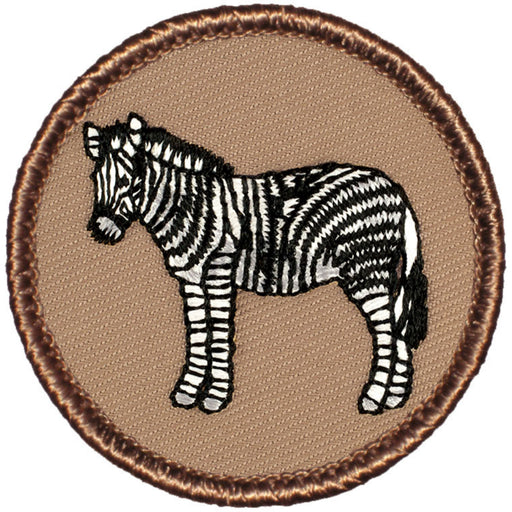 Zebra Patrol Patch