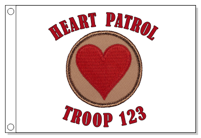 Heart Patrol Flag