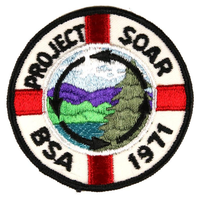 Project SOAR Patch 1971 Thick Letters