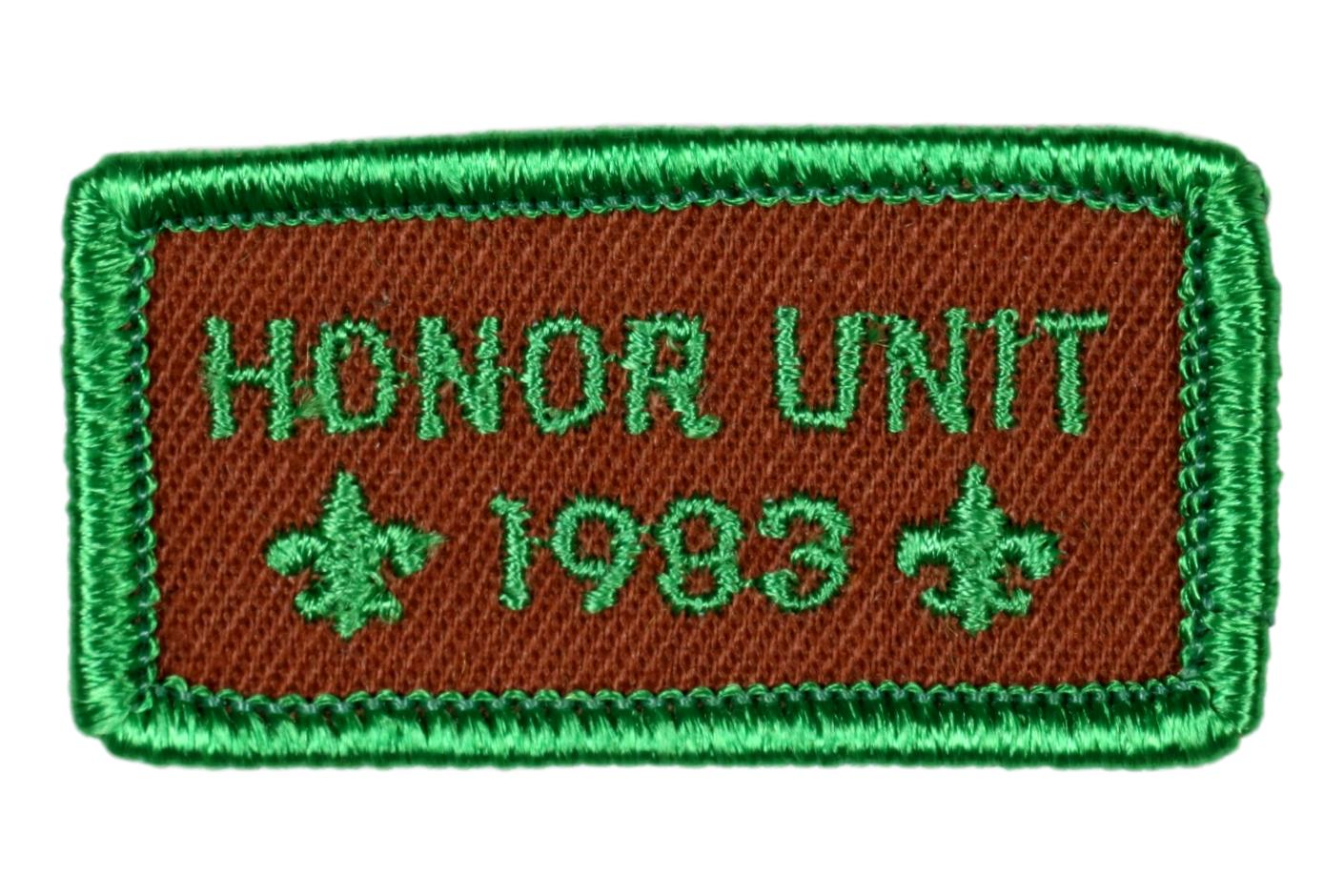 1983 Honor Unit Patch