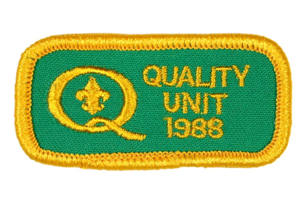 1988 Quality Unit Patch
