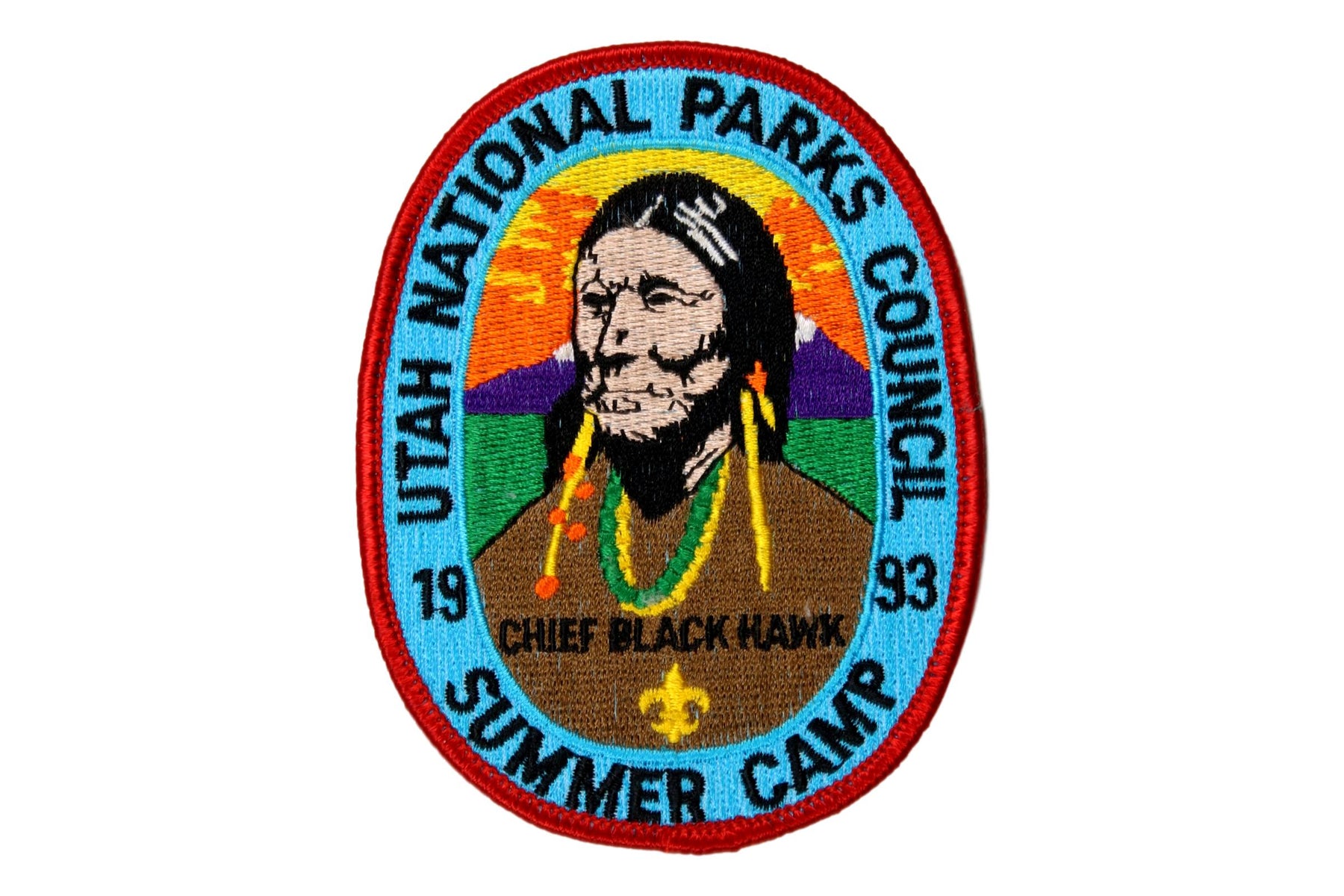 1993 Utah National Parks Camper Patch