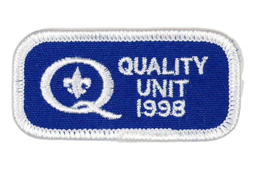 1998 Quality Unit Patch