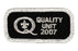 2007 Quality Unit Patch