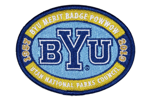 2010 BYU Merit Badge Pow Wow Patch