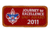 2011 Unit Journey to Excellence Award Bronze Patch