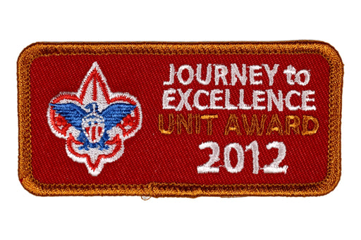 2012 Unit Journey to Excellence Patch Bronze