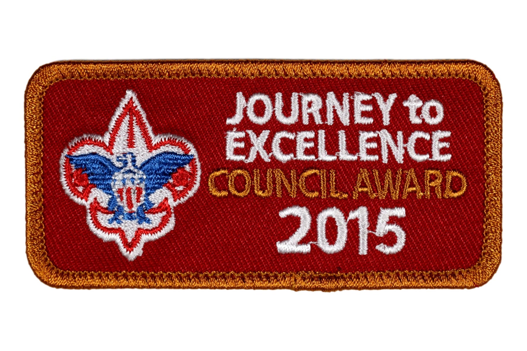 2015 Council Journey to Excellence Award Bronze Patch