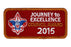 2015 Council Journey to Excellence Award Bronze Patch