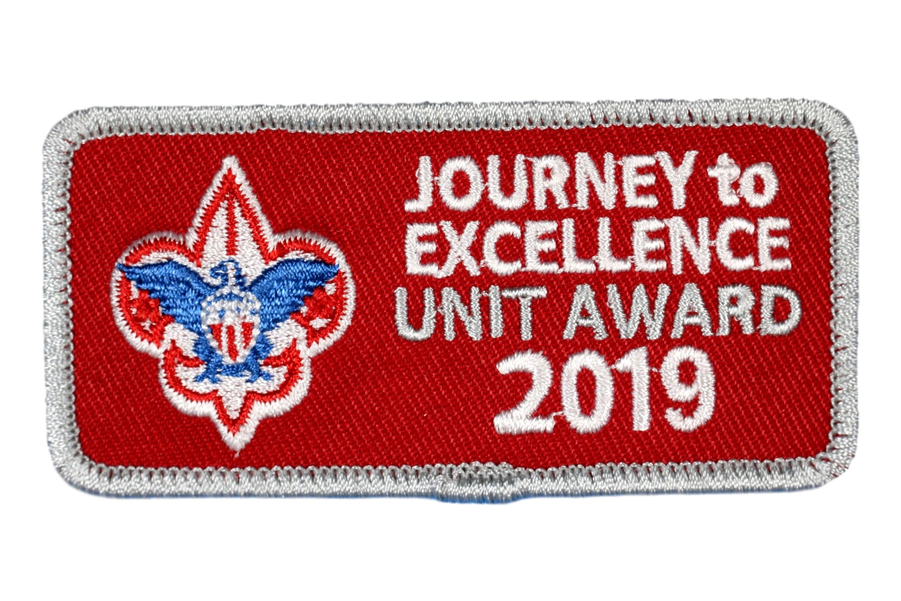 2019 Unit Journey to Excellence Award Silver Patch