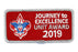 2019 Unit Journey to Excellence Award Silver Patch