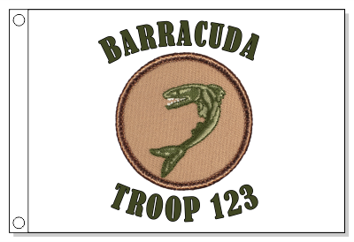Barracuda Patrol Flag