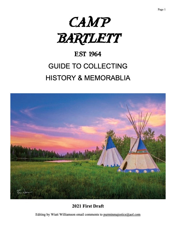 Guide to Collecting - Camp Bartlett