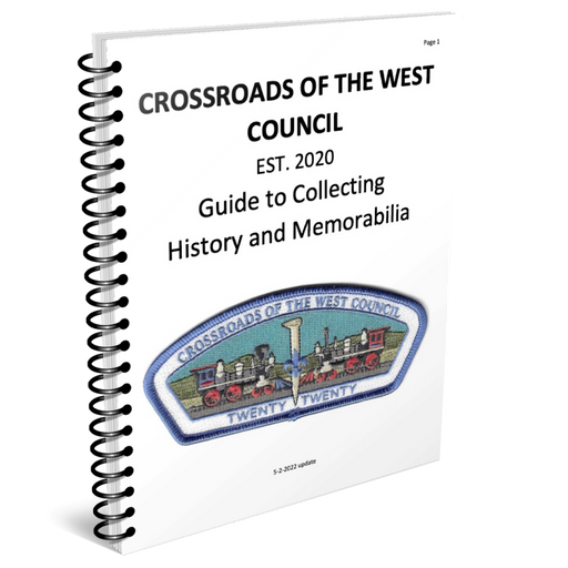 Guide to Collecting - Council 590 - Crossroads of the West