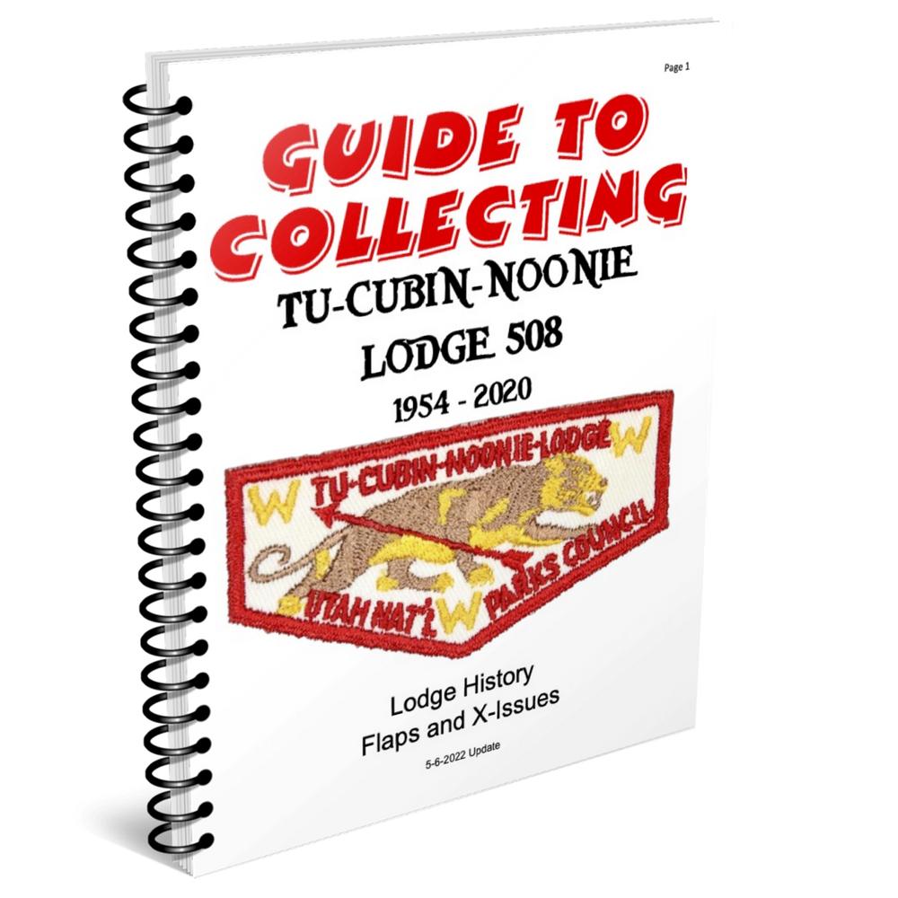 Guide to Collecting - Lodge 508 - Tu-Cubin-Noonie - Flaps and Private Issues