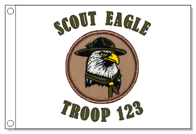Scout Eagle Patrol Flag