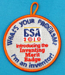 2010 NJ Inventing Merit Badge Patch